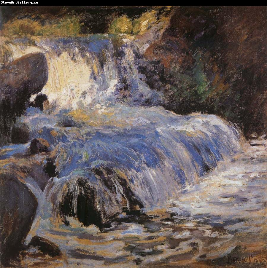 John Henry Twachtman THe Waterfall